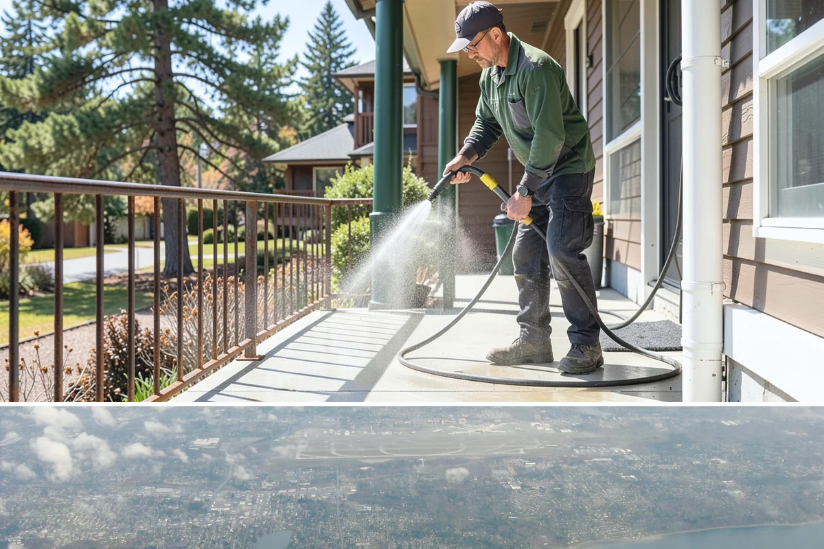 Storefront Washing in Burien, King County, WA - Late spring through early fall offers the driest windows for storefront washing, though quarterly touch-ups keep winter algae in...