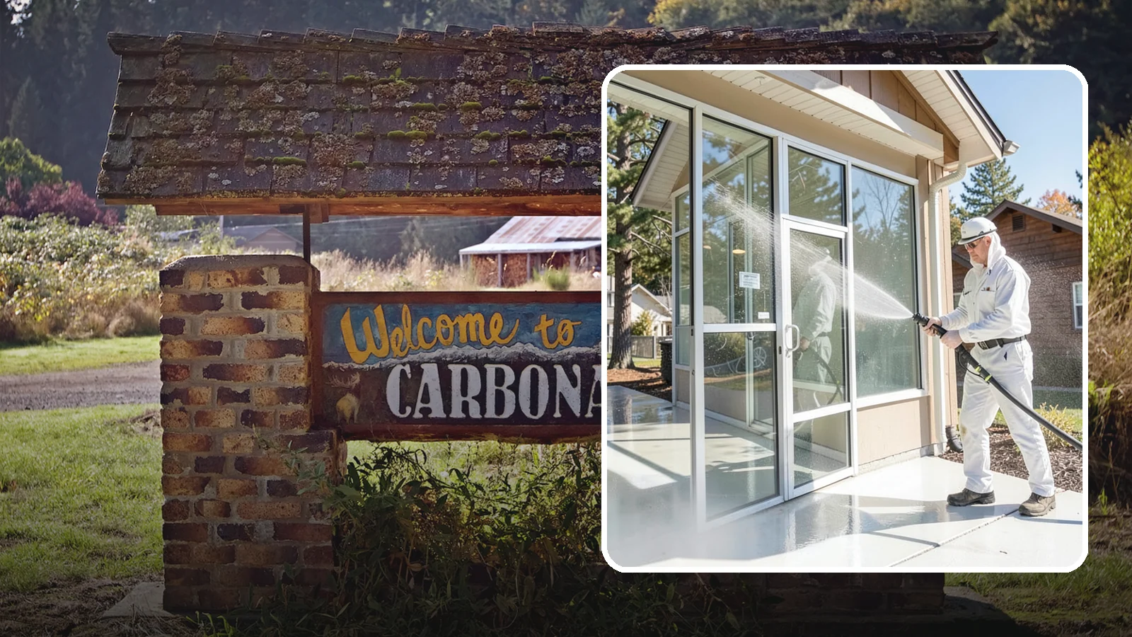 Storefront Washing in Carbonado, Pierce County, WA - First impressions matter, so we keep your Washington storefront looking sharp with a thorough exterior wash that clears away...