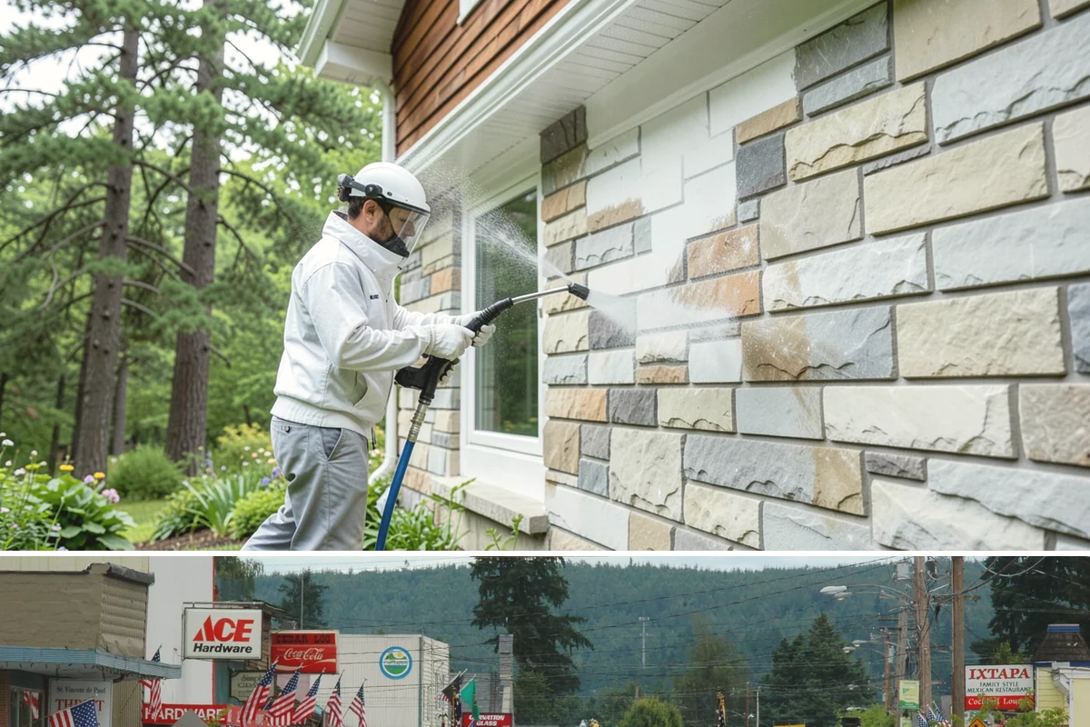Storefront Washing in Carnation, King County, WA - Late spring through early fall offers the driest windows for storefront washing, though quarterly touch-ups keep winter algae in...