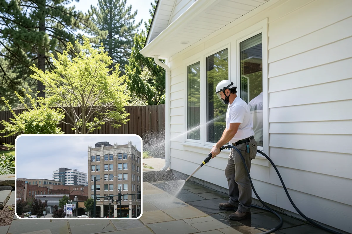 Storefront Washing in Everett, Snohomish County, WA - Draws more walk-in customers with a spotless facade