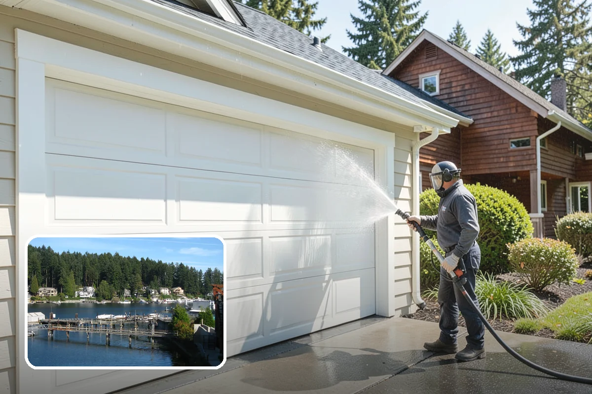 Storefront Washing in Gig Harbor, Pierce County, WA - Draws more walk-in customers with a spotless facade