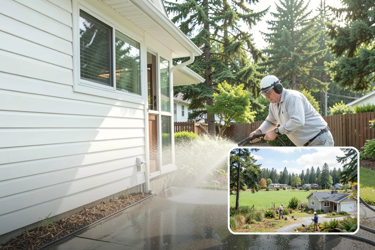 Storefront Washing in Lyman, Skagit County, WA - Draws more walk-in customers with a spotless facade