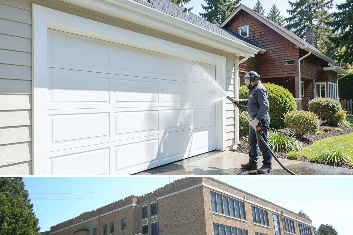 Storefront Washing in Maple Valley, King County, WA - Late spring through early fall offers the driest windows for storefront washing, though quarterly touch-ups keep winter algae in...