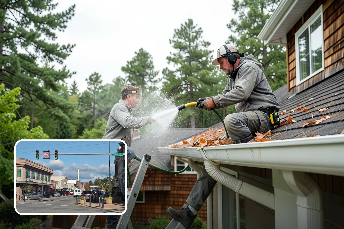 Storefront Washing in Monroe, Snohomish County, WA - Draws more walk-in customers with a spotless facade
