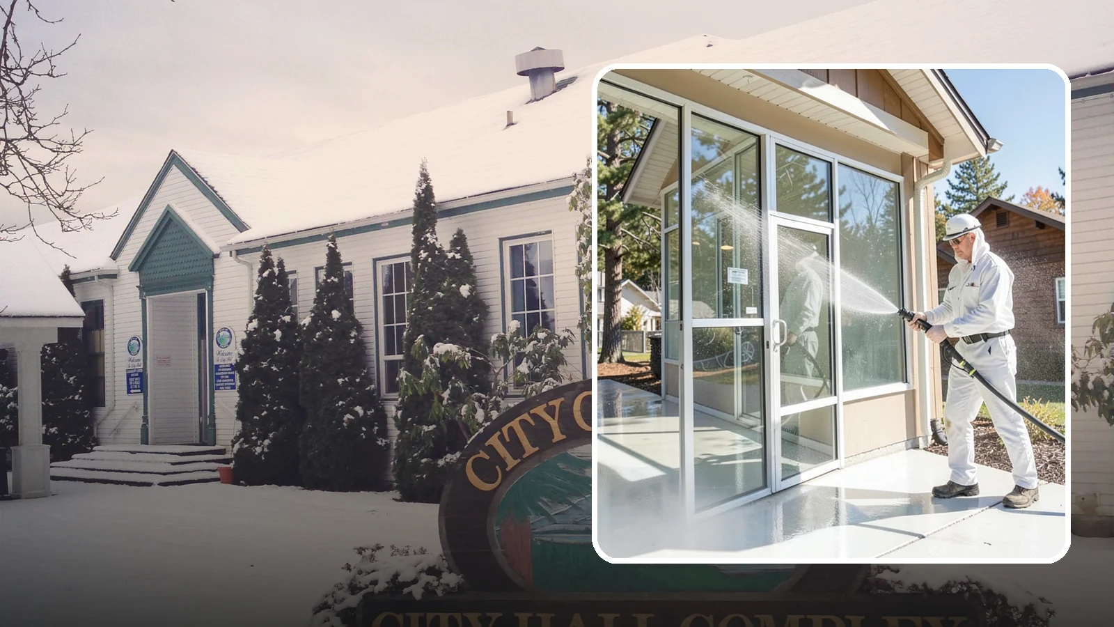 Storefront Washing in Pacific, King County, WA - First impressions matter, so we keep your Washington storefront looking sharp with a thorough exterior wash that clears away...