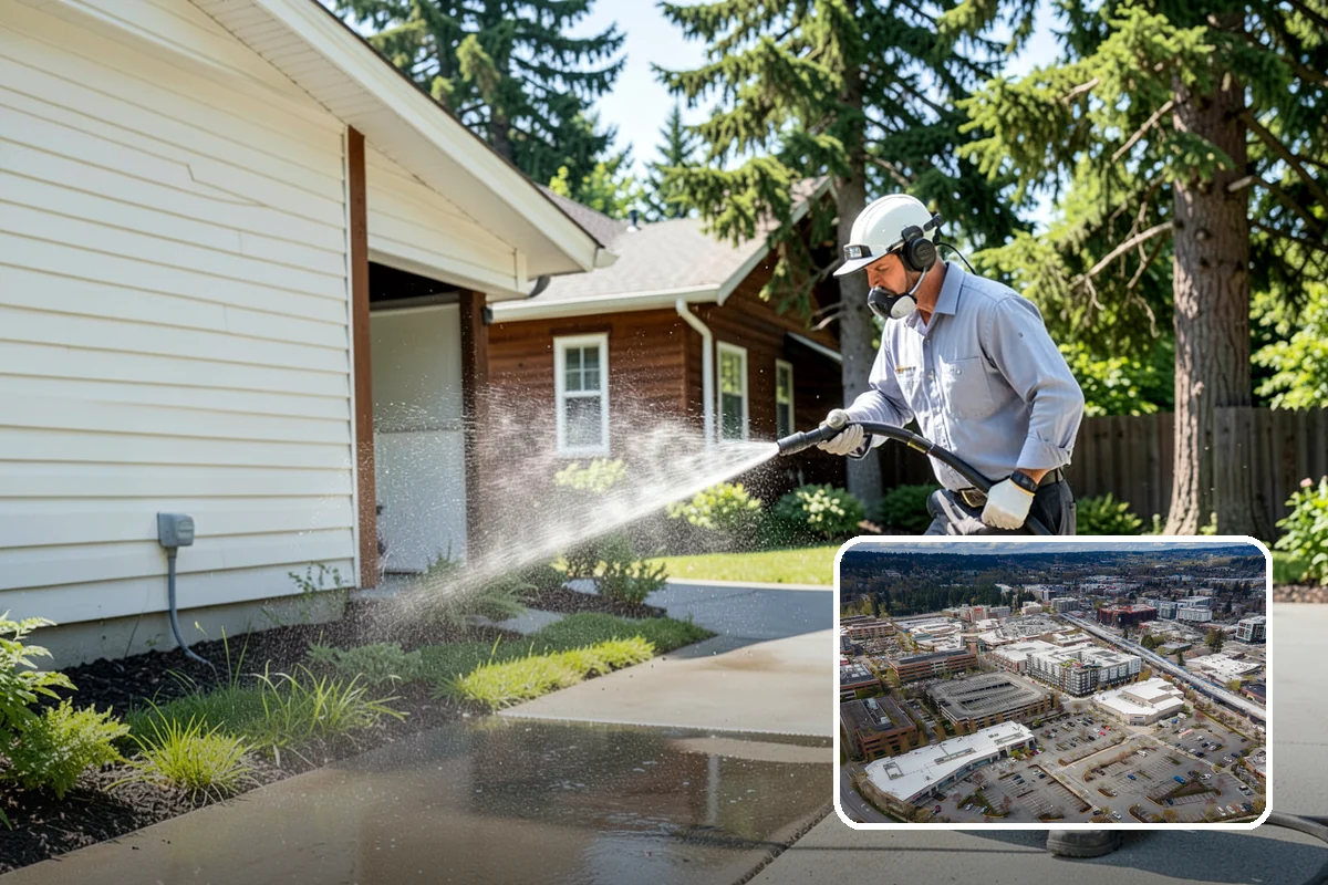 Storefront Washing in Redmond, King County, WA - Draws more walk-in customers with a spotless facade