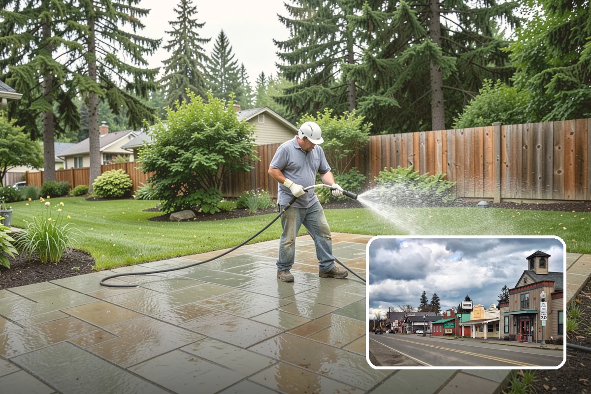 Storefront Washing in Roy, Pierce County, WA - Draws more walk-in customers with a spotless facade
