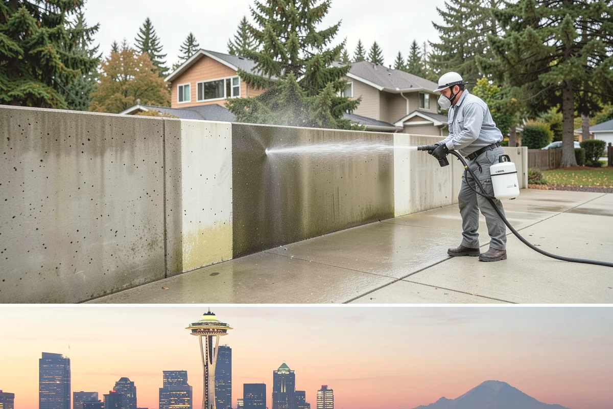 Storefront Washing in Seattle, King County, WA - Late spring through early fall offers the driest windows for storefront washing, though quarterly touch-ups keep winter algae in...