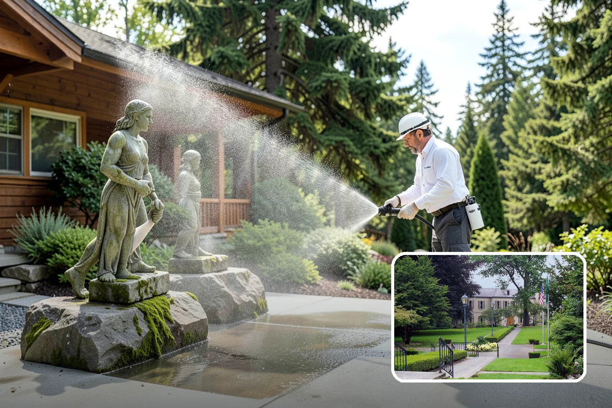 Storefront Washing in Woodinville, King County, WA - Draws more walk-in customers with a spotless facade