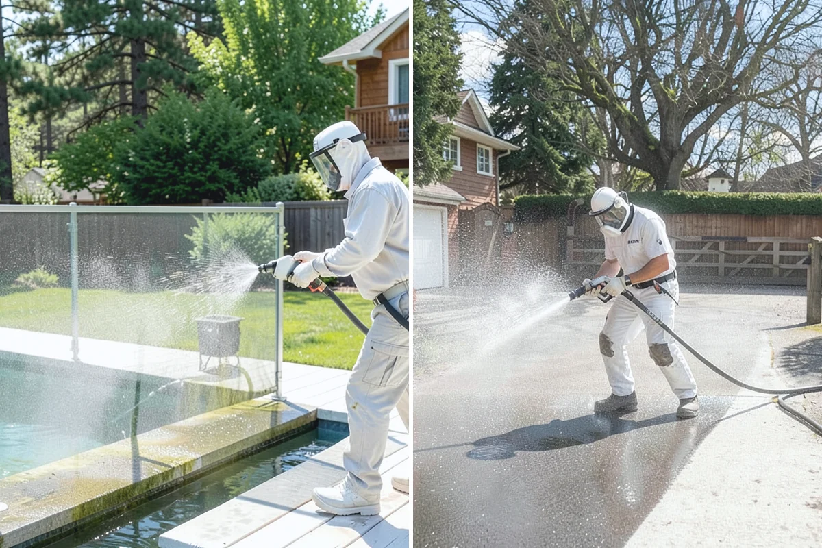 Storm Cleanup Washing in Auburn, King County, WA - Assess storm debris and staining across the property