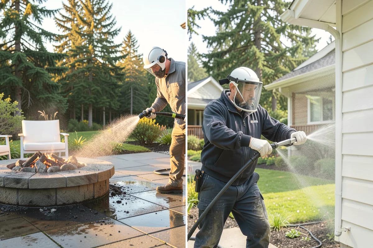 Storm Cleanup Washing in Black Diamond, King County, WA - Assess storm debris and staining across the property