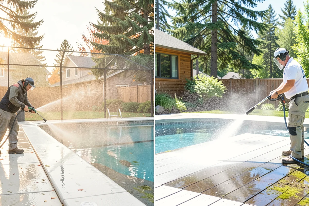 Storm Cleanup Washing in Burlington, Skagit County, WA - Assess storm debris and staining across the property