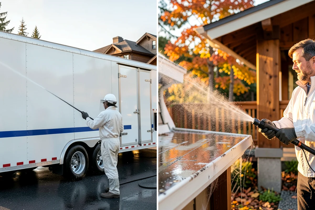 Storm Cleanup Washing in Clyde Hill, King County, WA - Assess storm debris and staining across the property