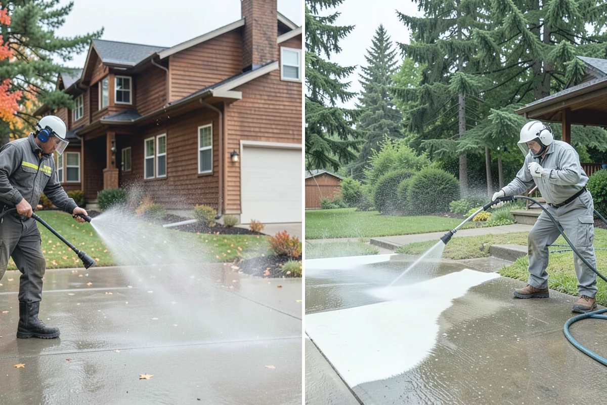 Storm Cleanup Washing in Coupeville, Island County, WA - Assess storm debris and staining across the property
