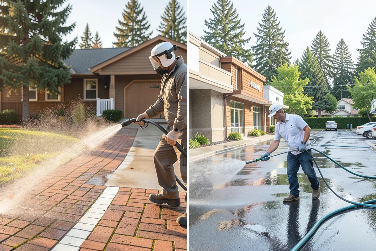 Storm Cleanup Washing in Darrington, Snohomish County, WA - Assess storm debris and staining across the property