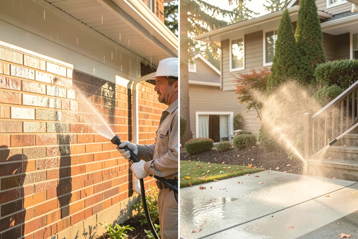 Storm Cleanup Washing in Duvall, King County, WA - Assess storm debris and staining across the property