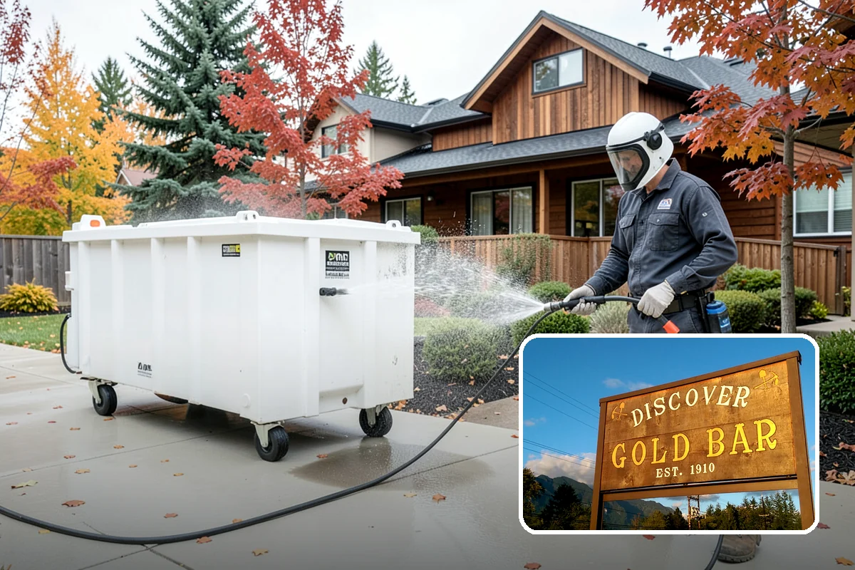 Storm Cleanup Washing in Gold Bar, Snohomish County, WA - Clears branches, needles, and grit deposited by high winds