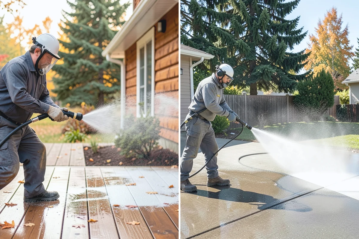 Storm Cleanup Washing in Hamilton, Skagit County, WA - Assess storm debris and staining across the property