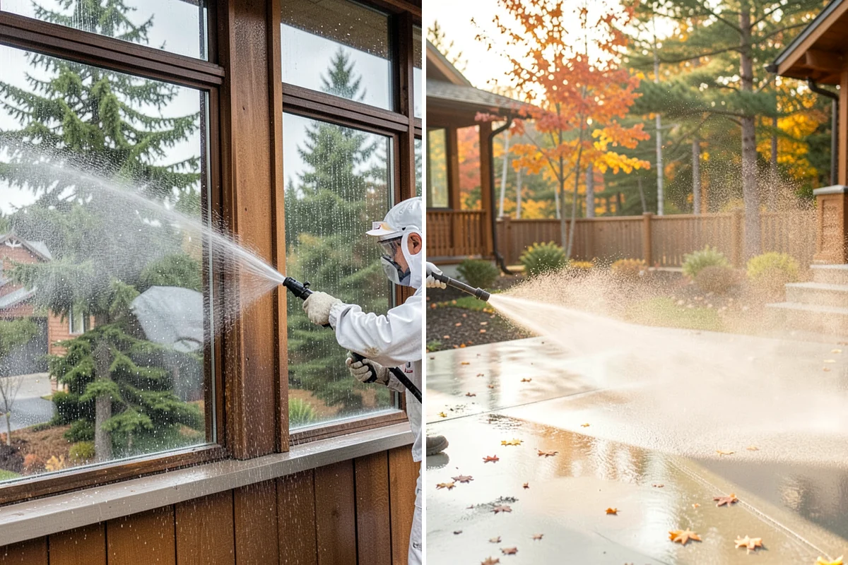 Storm Cleanup Washing in Lakewood, Pierce County, WA - Assess storm debris and staining across the property