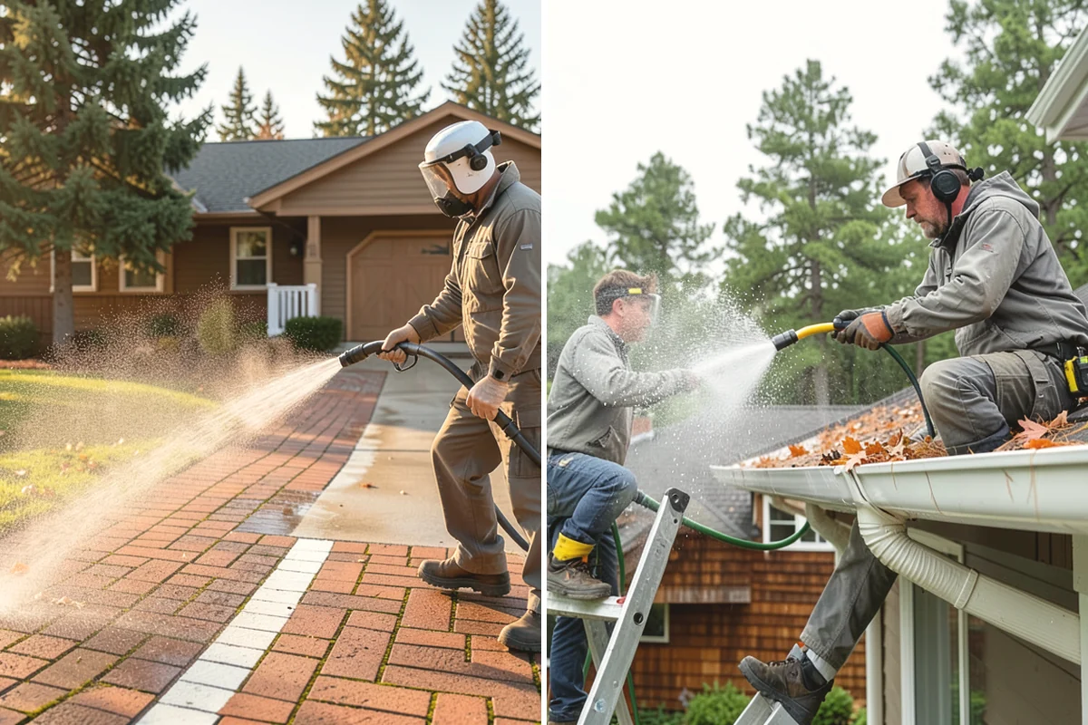 Storm Cleanup Washing in Mercer Island, King County, WA - Assess storm debris and staining across the property