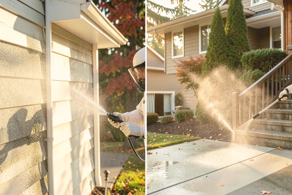Storm Cleanup Washing in Milton, King County, WA - Assess storm debris and staining across the property