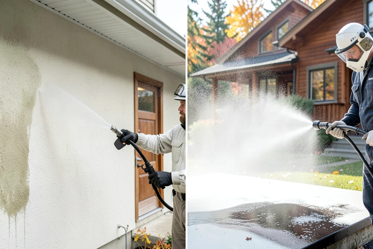 Storm Cleanup Washing in Sedro-Woolley, Skagit County, WA - Assess storm debris and staining across the property