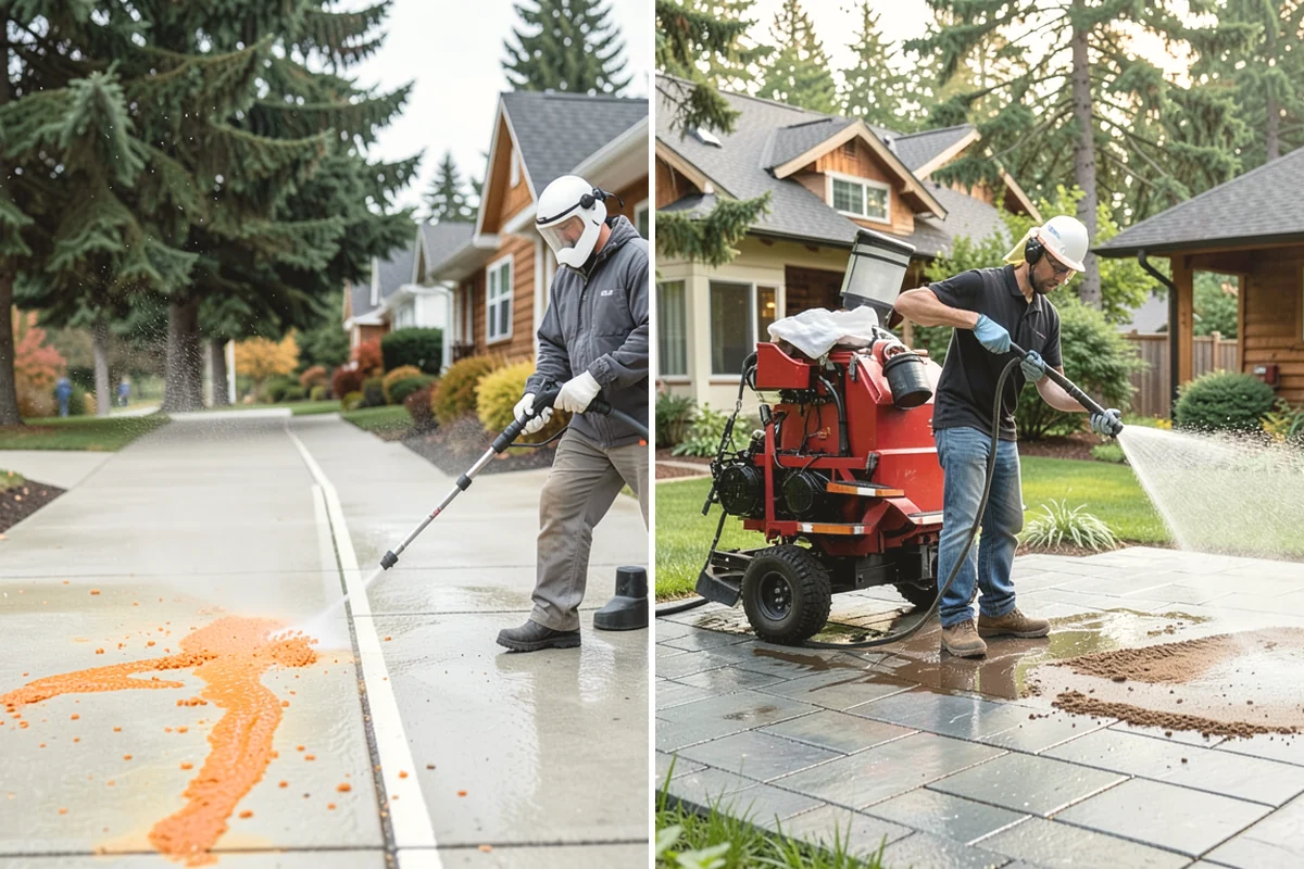 Storm Cleanup Washing in Tukwila, King County, WA - Assess storm debris and staining across the property