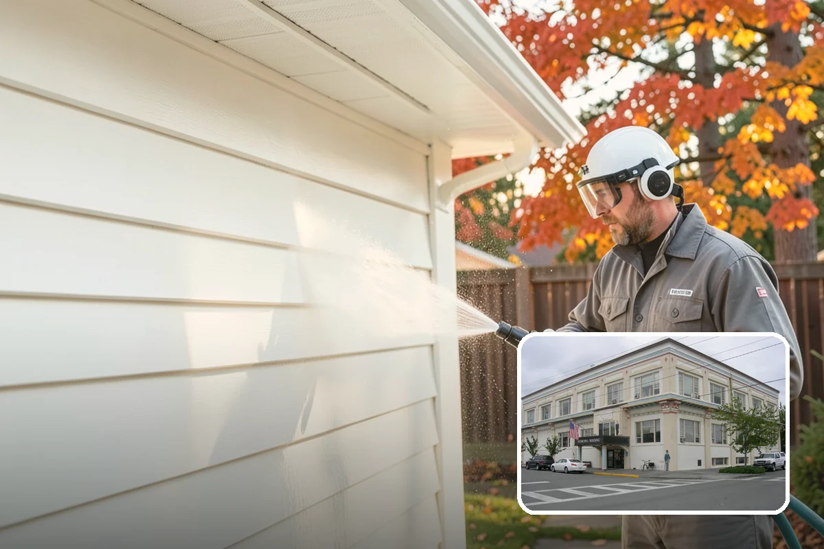 Storm Window Cleaning in Anacortes, Skagit County, WA - Cleans both the storm panel and the primary glass