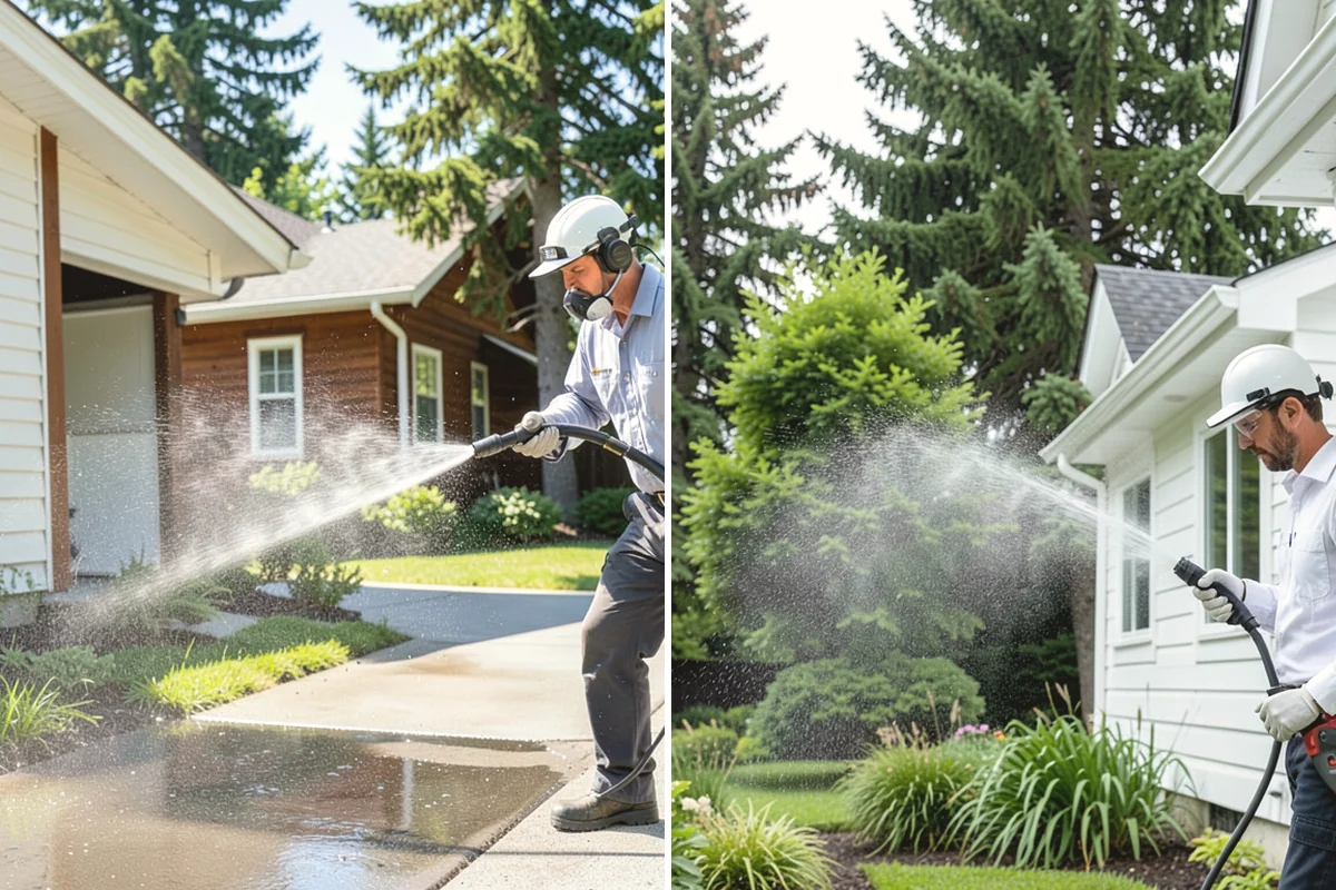 Storm Window Cleaning in Anacortes, Skagit County, WA - Remove or open the storm panel for access