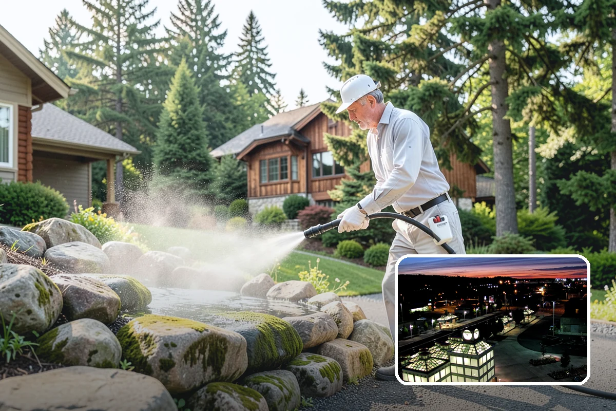Storm Window Cleaning in Auburn, King County, WA - Cleans both the storm panel and the primary glass