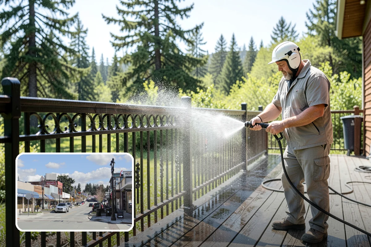 Storm Window Cleaning in Bothell, King County, WA - Cleans both the storm panel and the primary glass