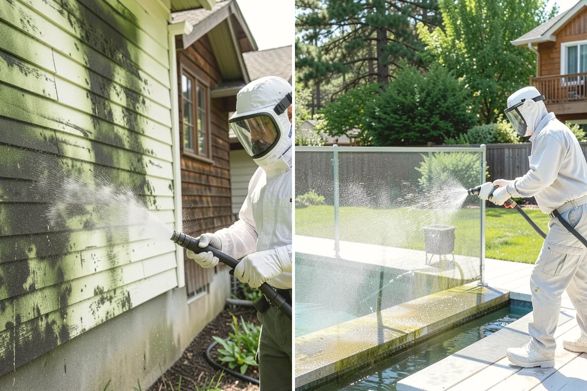 Storm Window Cleaning in Burlington, Skagit County, WA - Remove or open the storm panel for access