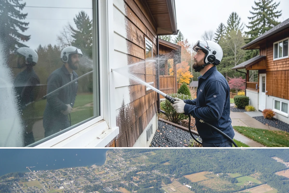 Storm Window Cleaning in Coupeville, Island County, WA - Clean storm windows in fall as you prepare them for their protective role through winter.