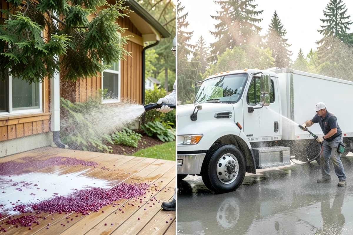 Storm Window Cleaning in Federal Way, King County, WA - Remove or open the storm panel for access