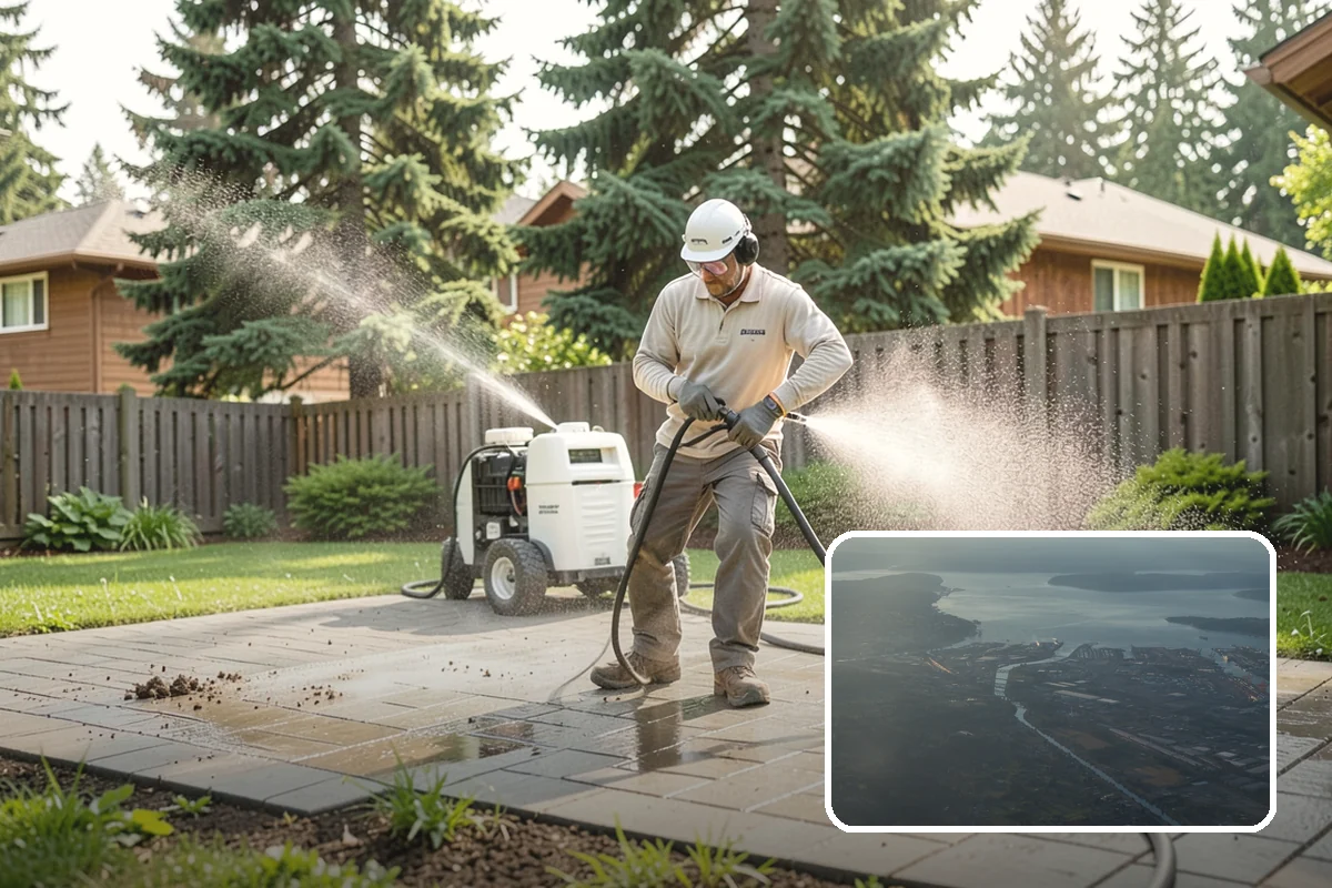 Storm Window Cleaning in Fife, Pierce County, WA - Cleans both the storm panel and the primary glass