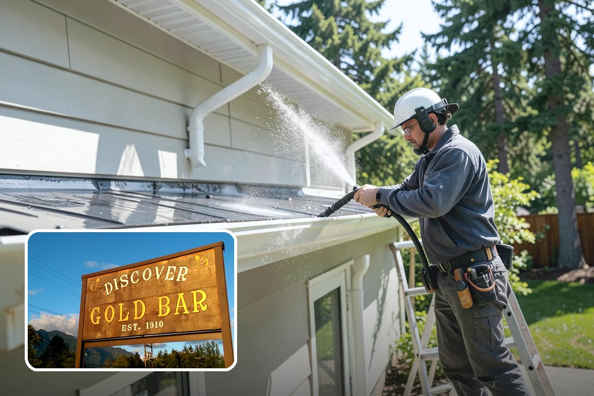 Storm Window Cleaning in Gold Bar, Snohomish County, WA - Cleans both the storm panel and the primary glass