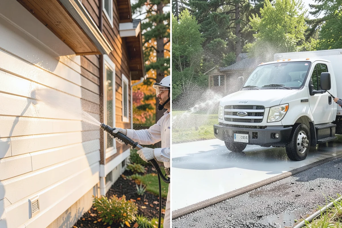 Storm Window Cleaning in Gold Bar, Snohomish County, WA - Remove or open the storm panel for access