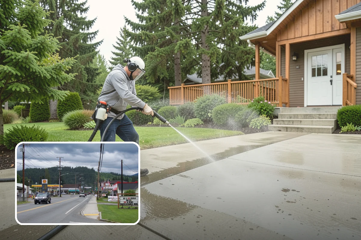 Storm Window Cleaning in Granite Falls, Snohomish County, WA - Cleans both the storm panel and the primary glass