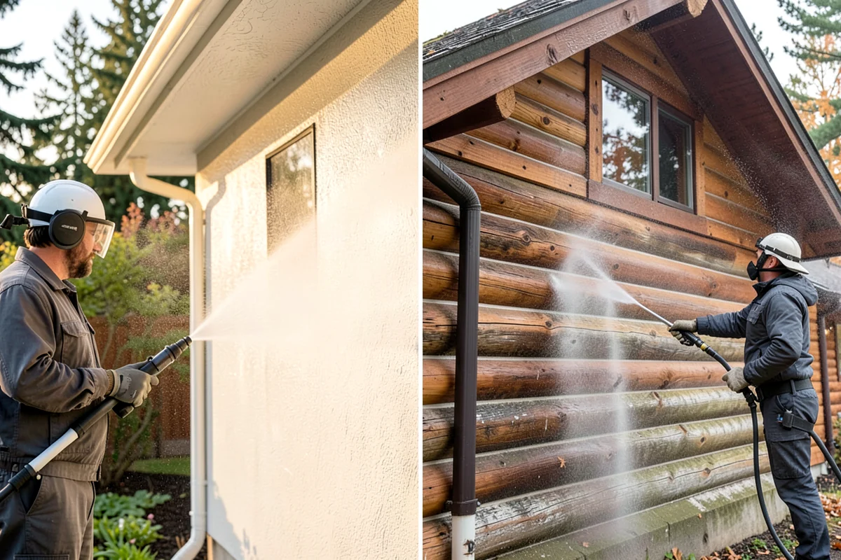 Storm Window Cleaning in Hunts Point, King County, WA - Remove or open the storm panel for access