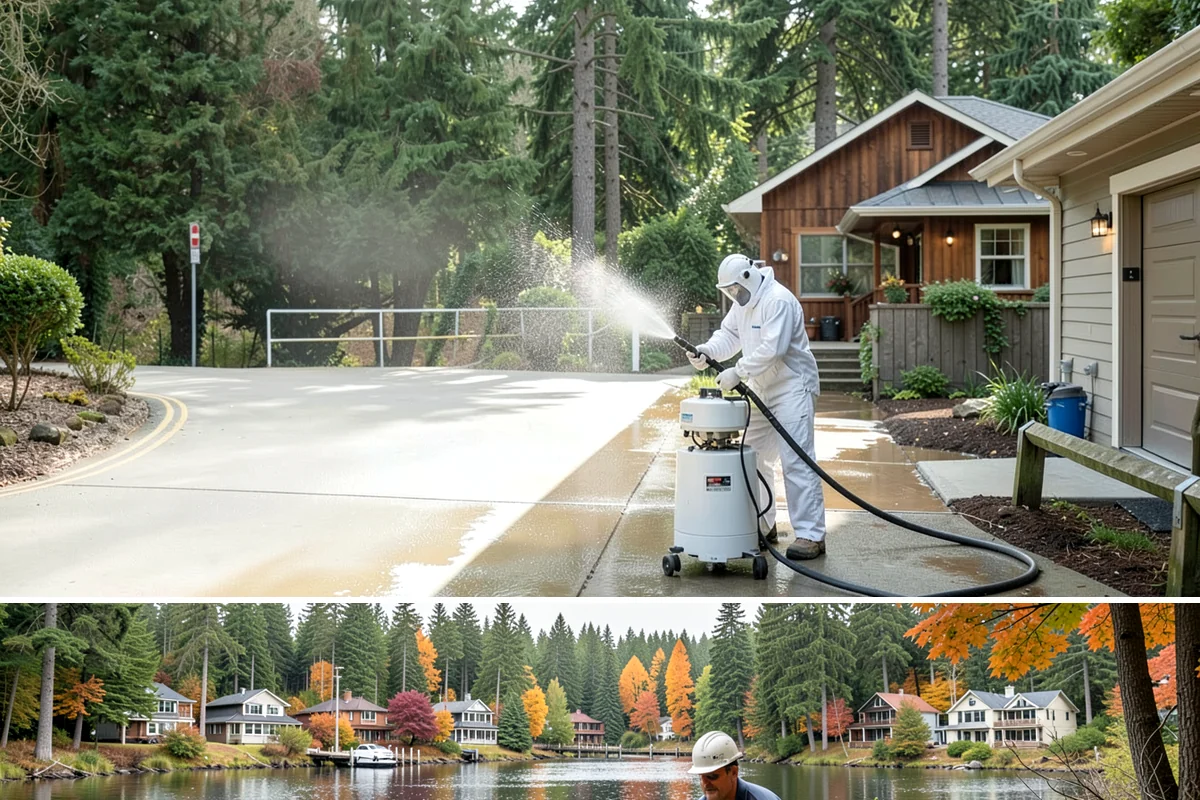 Storm Window Cleaning in La Conner, Skagit County, WA - Clean storm windows in fall as you prepare them for their protective role through winter.