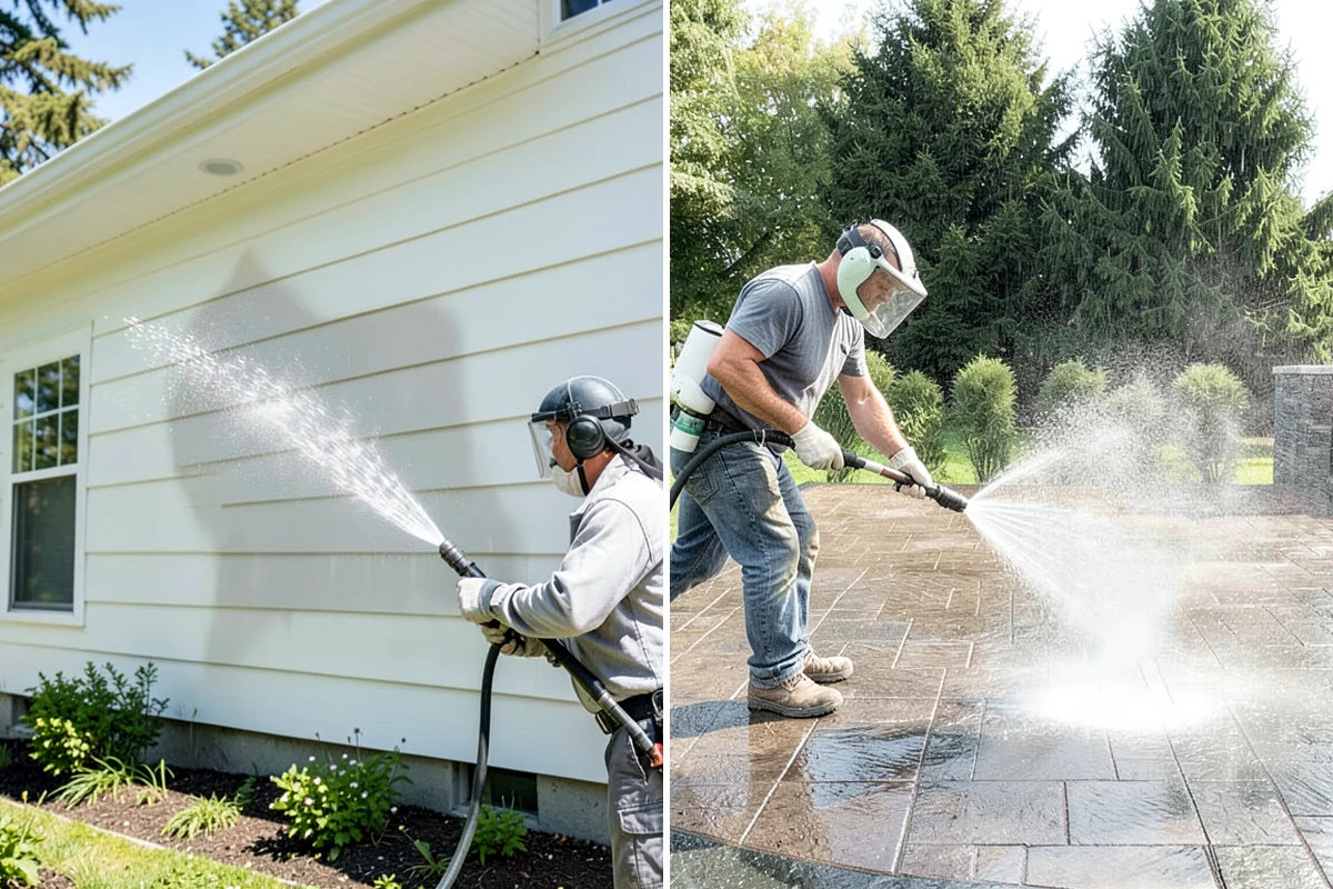 Storm Window Cleaning in Lake Forest Park, King County, WA - Remove or open the storm panel for access