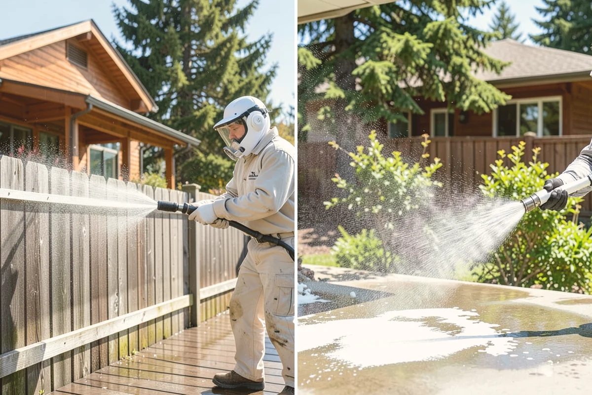 Storm Window Cleaning in Langley, Island County, WA - Remove or open the storm panel for access