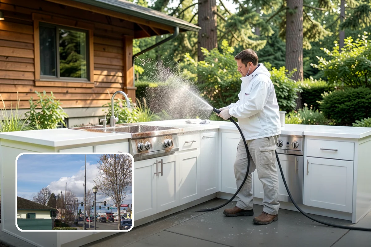 Storm Window Cleaning in Marysville, Snohomish County, WA - Cleans both the storm panel and the primary glass