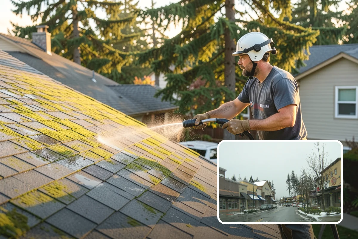 Storm Window Cleaning in Mill Creek, Snohomish County, WA - Cleans both the storm panel and the primary glass