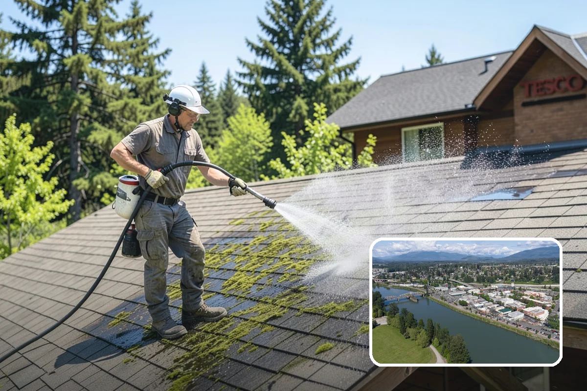 Storm Window Cleaning in Mount Vernon, Skagit County, WA - Cleans both the storm panel and the primary glass