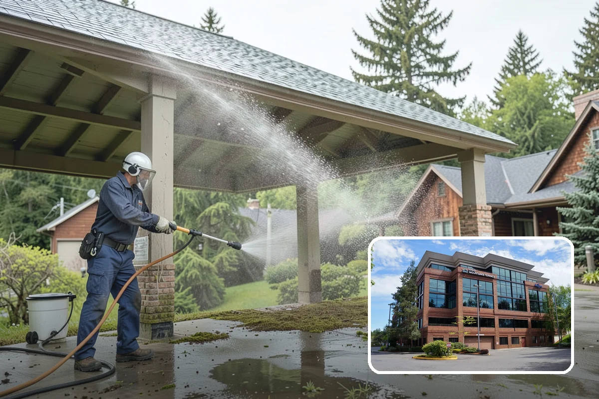Storm Window Cleaning in Mountlake Terrace, Snohomish County, WA - Cleans both the storm panel and the primary glass