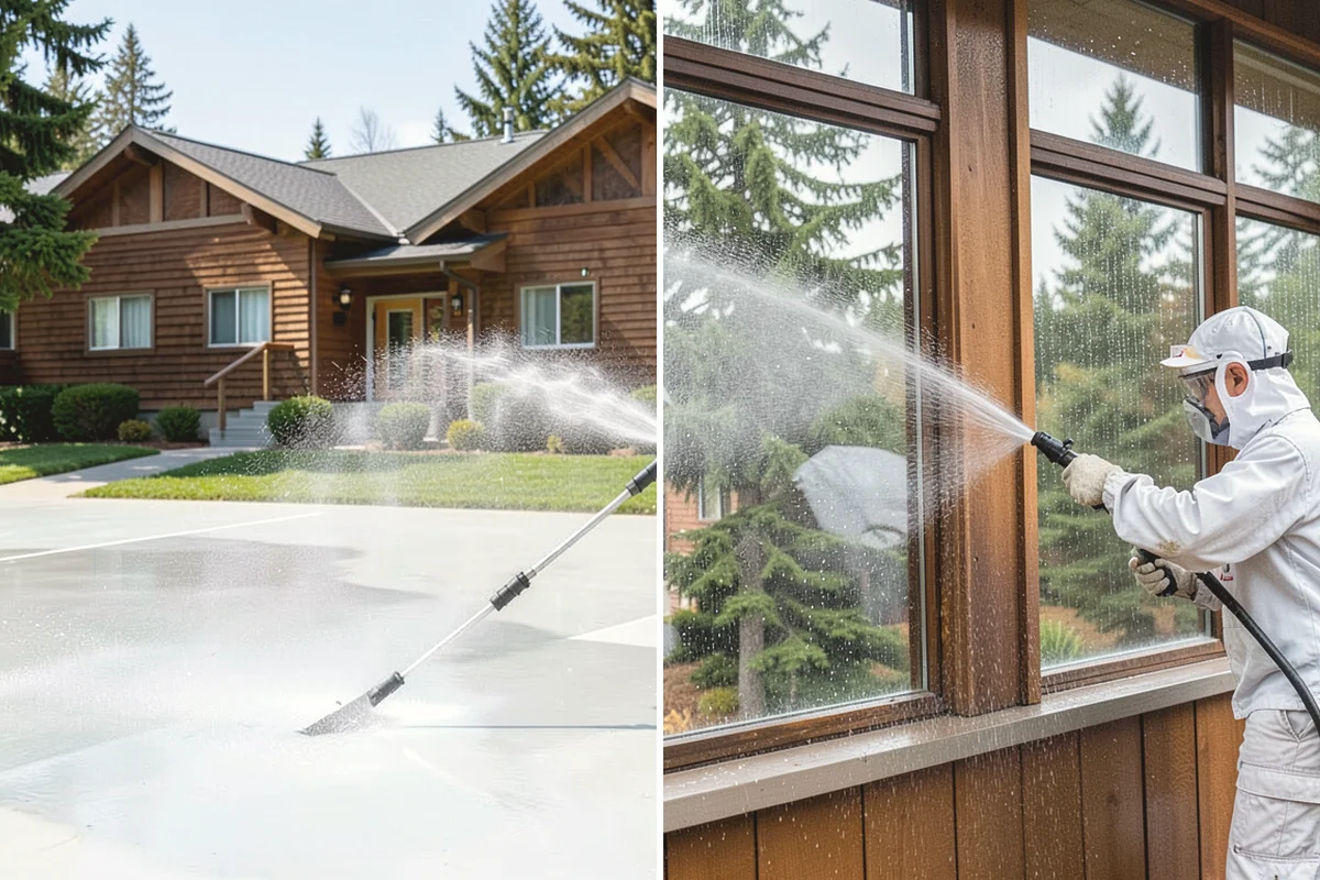 Storm Window Cleaning in Mountlake Terrace, Snohomish County, WA - Remove or open the storm panel for access