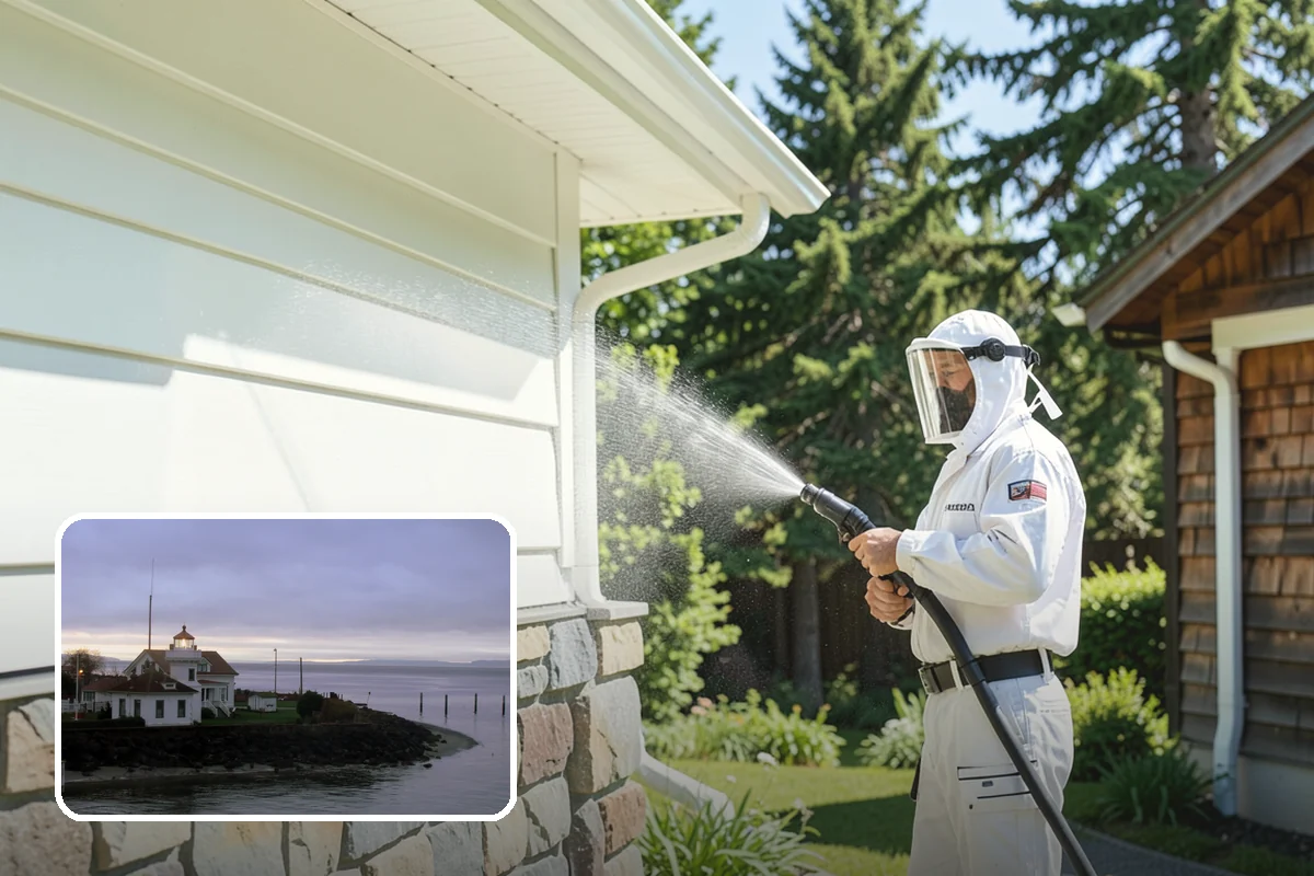 Storm Window Cleaning in Mukilteo, Snohomish County, WA - Cleans both the storm panel and the primary glass