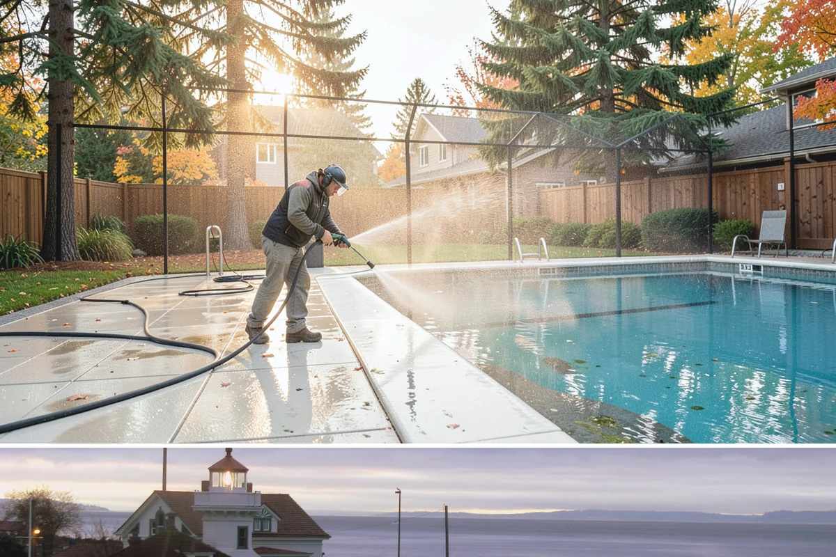 Storm Window Cleaning in Mukilteo, Snohomish County, WA - Clean storm windows in fall as you prepare them for their protective role through winter.