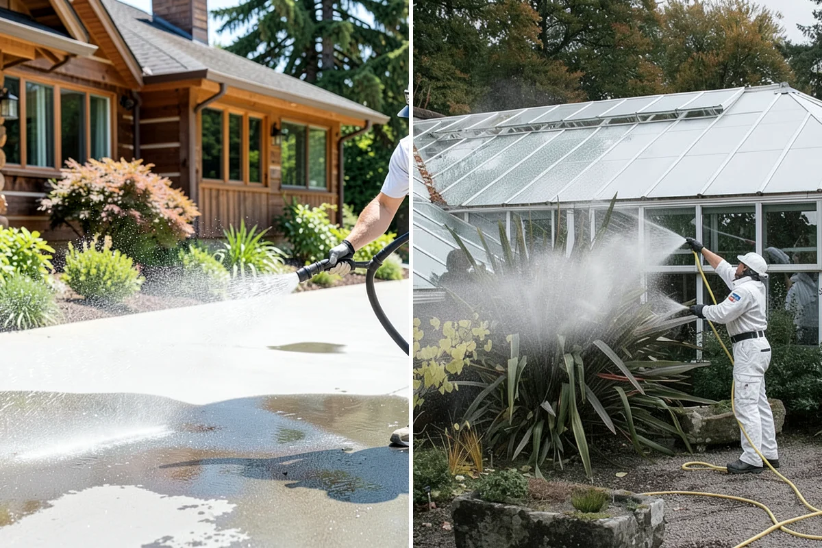 Storm Window Cleaning in Normandy Park, King County, WA - Remove or open the storm panel for access
